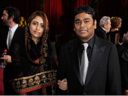 Grammy Awards: AR Rahman, wife Saira Banu walk the red carpet