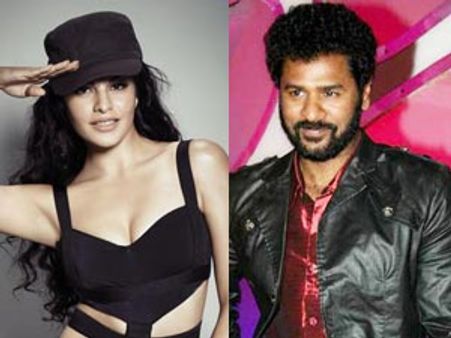 Jacqueline Fernandez doing an item number with Prabhu Deva