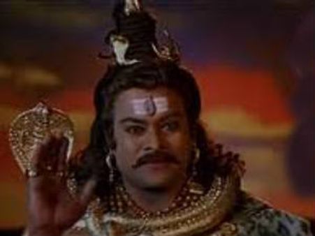 Chiranjeevi giving voiceover for Mohan Babu's film