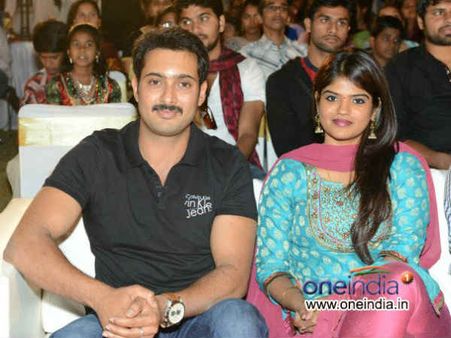 Photos: Uday Kiran makes first public appearance with wife