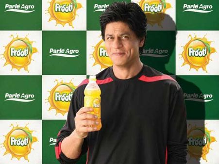 See Pictures: Shahrukh Khan the new face of Frooti