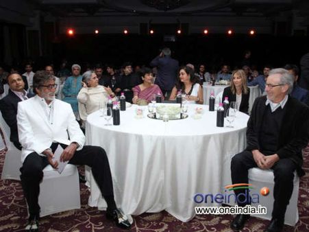 Photos: When Prakash Raj-Prabhu Deva met Steven Speilberg