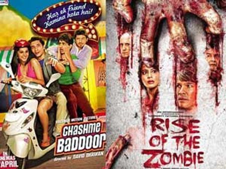 Chashme Baddoor vs Zombie drama at Box Office this Friday
