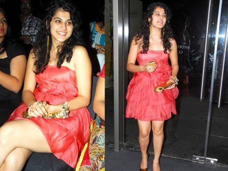 Photos: Is Taapsee Pannu obsessed with sexy-mini skirt?