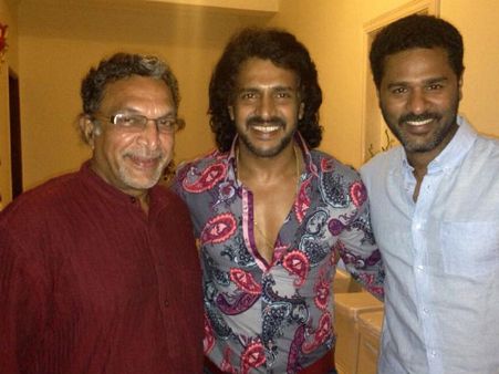 Kannadada Kotyadhipati: Prabhu Deva calls Upendra mad