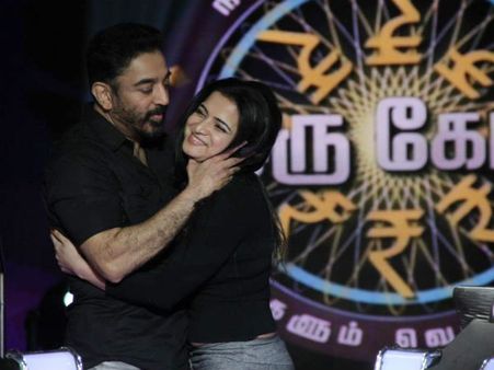 Kamal Hassan lands in trouble over kissing woman on TV