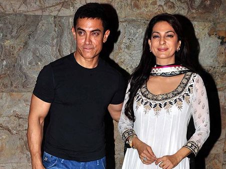 PHOTOS: Aamir, Juhi's reunion over Qayamat Se Qayamat Tak screening