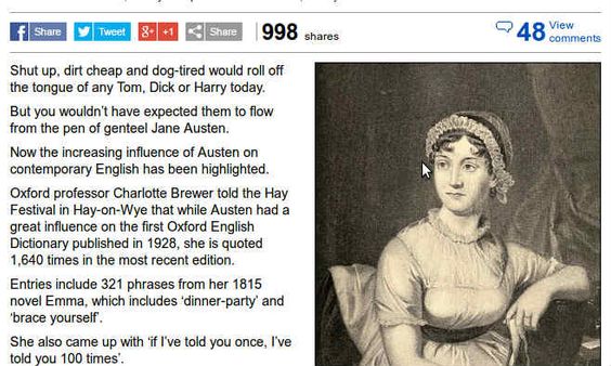 Rajinikanth's famous dialogue copied from Jane Austen's novel?