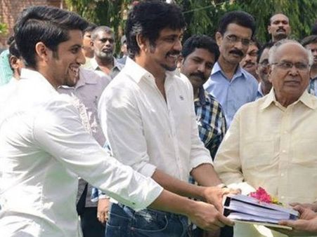 Naga Chaitanya and Samantha started Manam shooting