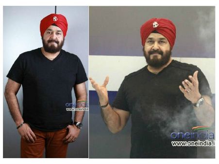 Photo: Mohanlal turning a Sardar in VM Vinu's next