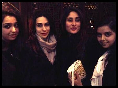 Pictures: Kareena Kapoor celebrates Karisma's birthday in London