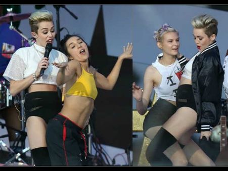 Pictures: Miley Cyrus' raunchy performance of We Can’t Stop