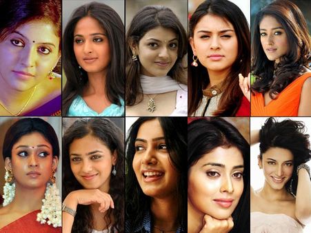 Current leading ladies of Telugu Film Industry - Anushka Shetty, Kajal Agarwal, Samantha
