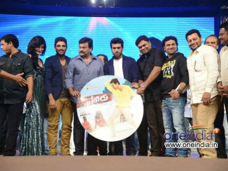 Photos: Ram Charan's Yevadu audio launch