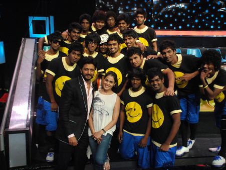 Genelia Deshmukh joined husband on India's Dancing Superstar sets