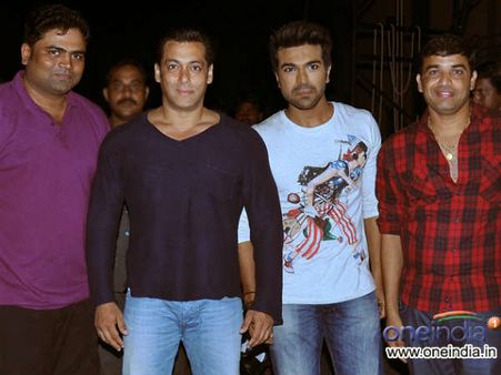 Salman Khan appreciates Ram Charan's dance moves in Yevadu