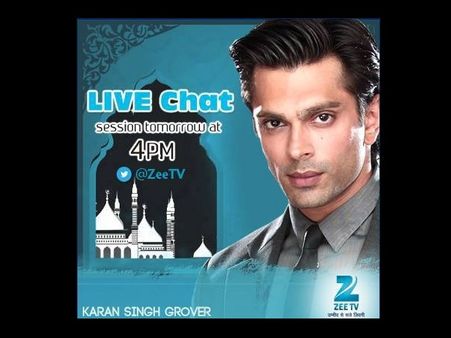 Karan Singh Grover Live Twitter chat with Qubool Hai fans!