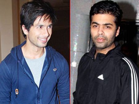 Cold war between Shahid Kapoor and Karan Johar?