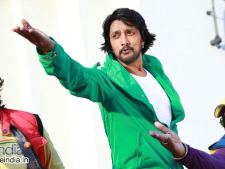 Sudeep plays the role of weapon trader in Baahubali
