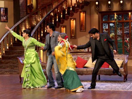 Shahrukh Khan Again With Kapil On Comedy Nights