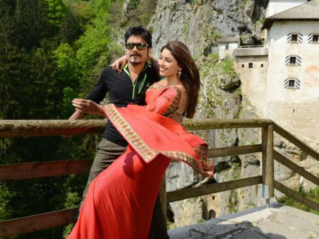 Photos: Nagarjuna shoots Bhai in 700-year-old Slovenian castle