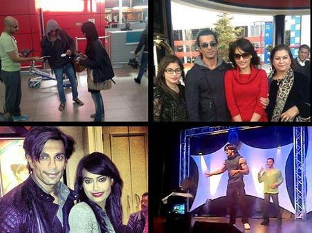 Pics: Qubool Hai's Asya - Karan Singh Grover And Surbhi Jyoti In Durban, SA
