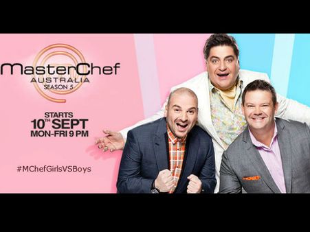 Pink And Blue Masterchef Australia - Battle Of The Sexes Begins Today!
