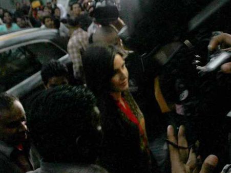 Pics: Katrina Kaif Spotted At Salman Khan's Sister's Place