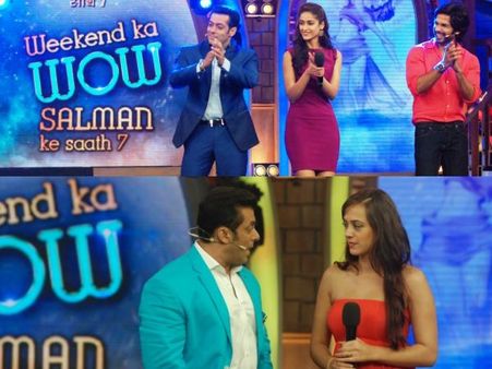 Bigg Boss 7: First Weekend Salman, Shahid, Ileana And Hazel Keech Ke Saath!