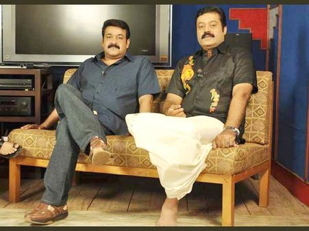 Suresh Gopi With Mohanlal In Geethanjali