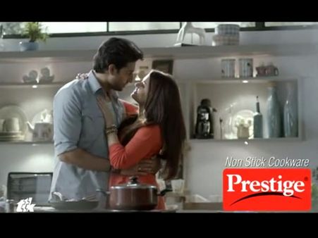 WATCH: Aishwarya Rai Bachchan's Prestige Ad With Hubby!