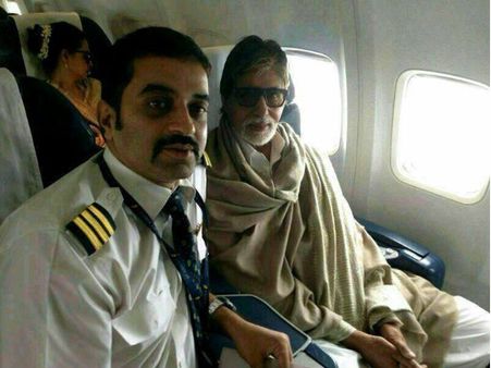 Picture: Amitabh Bachchan, Rekha Spotted Together In A Flight
