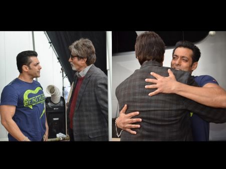 Amitabh Bachchan Meets And Bonds With Aishwarya Rai's Ex Salman Khan