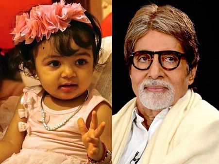 Aishwarya's Daughter Takes Care Of Grandpa Big B's Health!