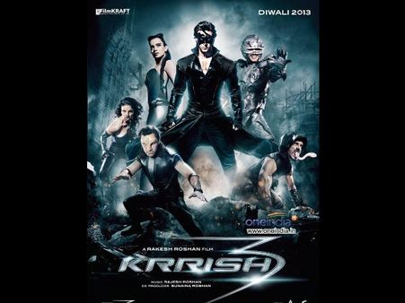 Hrithik's Krrish 3 To Halt Bhai, AD, RV Collections At AP Box Office