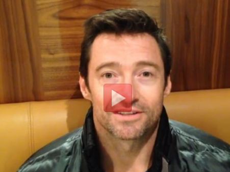 Watch Now: Hugh Jackman Sends A Video Message To Asin
