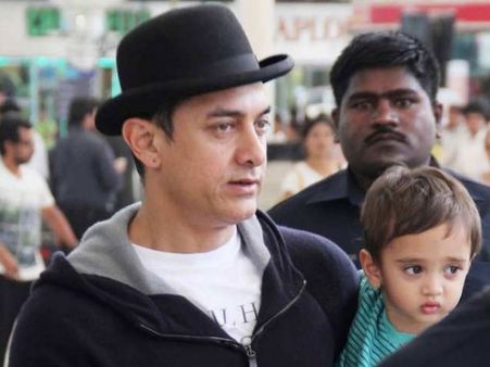 Aamir Khan Follows Aishwarya Rai's Footsteps, Turns A Babysitter For Azad!