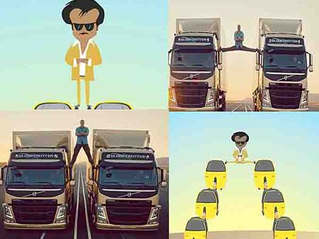 Watch Rajinikanth's Epic Split Video
