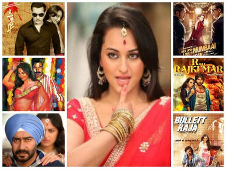 From Dabangg To R… Rajkumar: Sonakshi Sinha, A Repeating Queen!