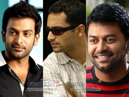 Prithviraj, Fahad Fazil, Indrajith In A Movie!