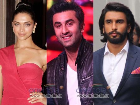 Ranveer And Ranbir At Deepika's Bash