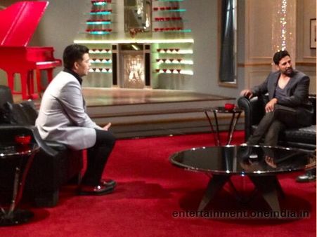 Akshay Kumar Alone On Koffee With Karan; Ranveer Calls KRK Iconic Khan!