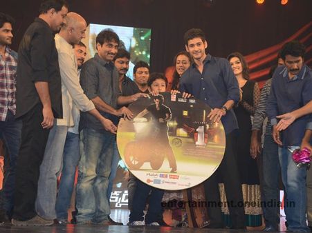 1: Nenokkadine Music Launch Photos: Mahesh Babu Fans Release Audio Songs