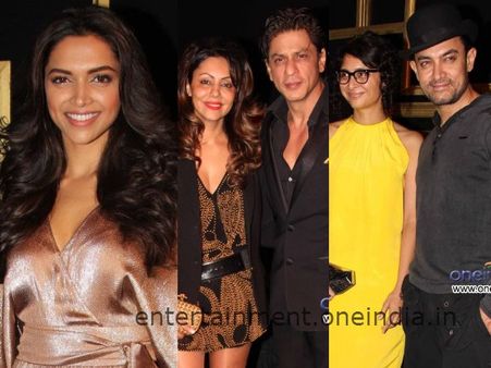 Deepika Padukone's Black And Gold Party