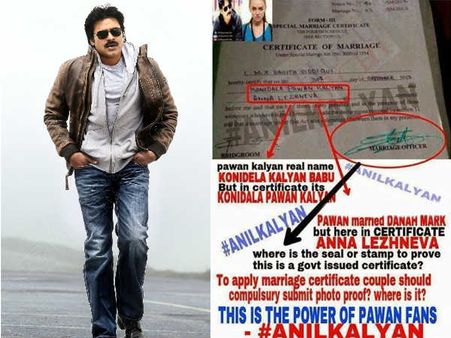 Is Pawan Kalyan's Marriage With Danah Marks (Anna Lezhneva) A False News?