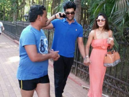Gauhar Khan Spotted In Goa With Boyfriend Kushal Post Bigg Boss 7!
