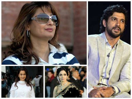 Farhan, Sridevi, Juhi Mourn Death Of 'Full Of Life' Sunanda Pushkar