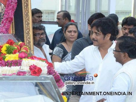 Photos: Mahesh Babu, Jr NTR, SS Rajamouli Pay Tribute To Akkineni Nageswara Rao