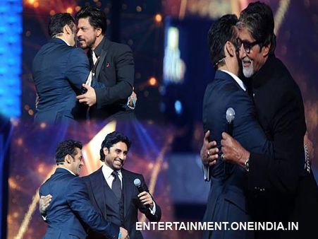 Salman-Shahrukh's Memorable Hug On Star Guild Awards 2014 Surges Star Plus' TRP!