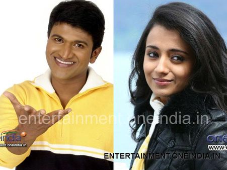 Puneet Rajkumar Is Darling To Have As A Co-Star: Trisha Krishnan
